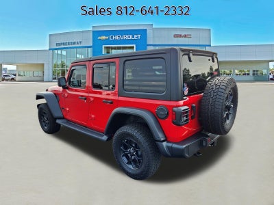 2024 Jeep Wrangler 4-Door Willys 4x4