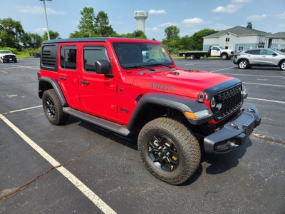 2024 Jeep Wrangler 4-Door Willys 4x4