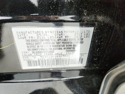 2025 Nissan Sentra S