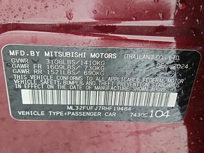 2024 Mitsubishi Mirage G4 Base