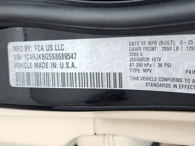 2025 Jeep Grand Cherokee L Limited 4x4