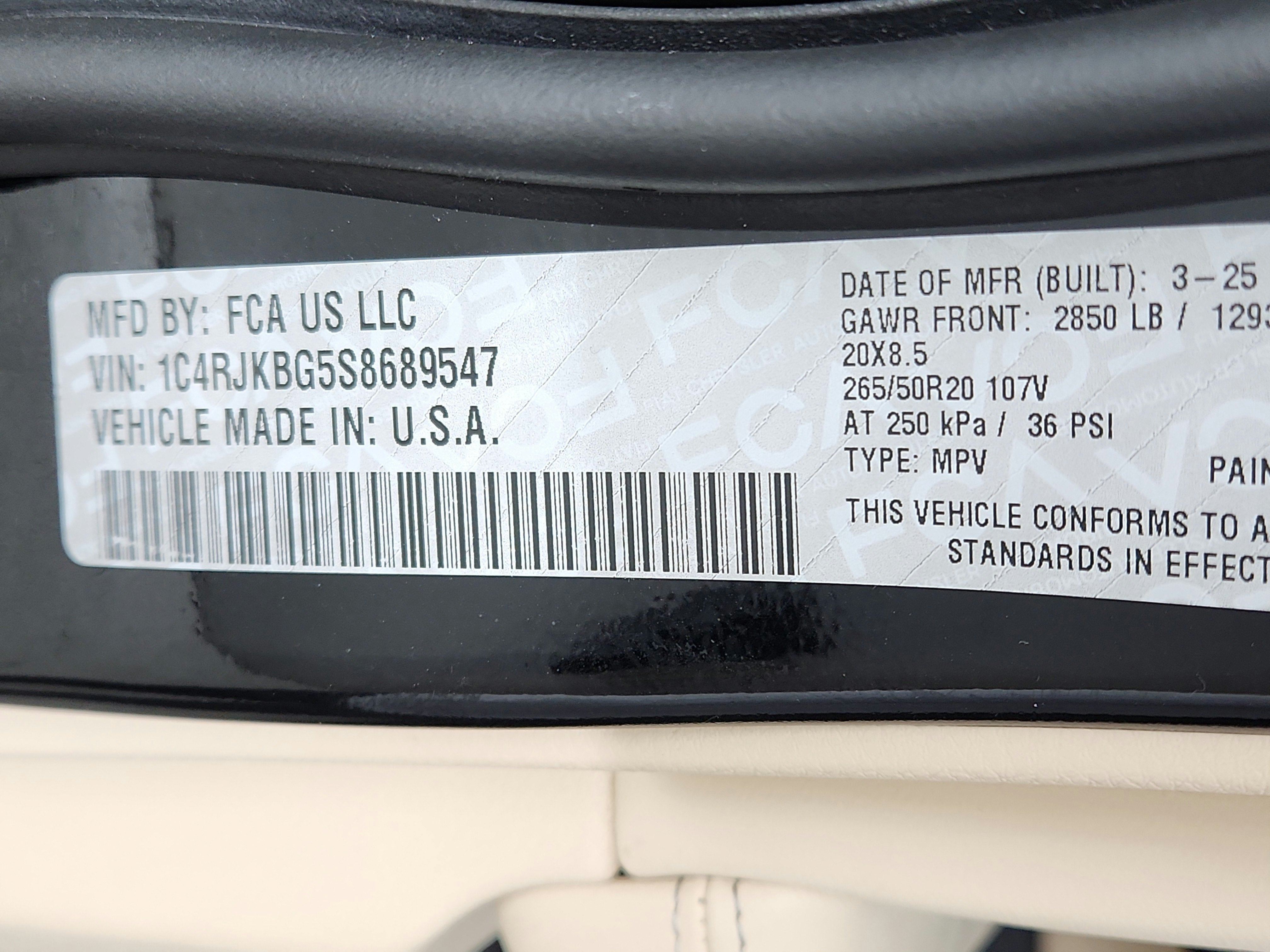 2025 Jeep Grand Cherokee L Limited 4x4