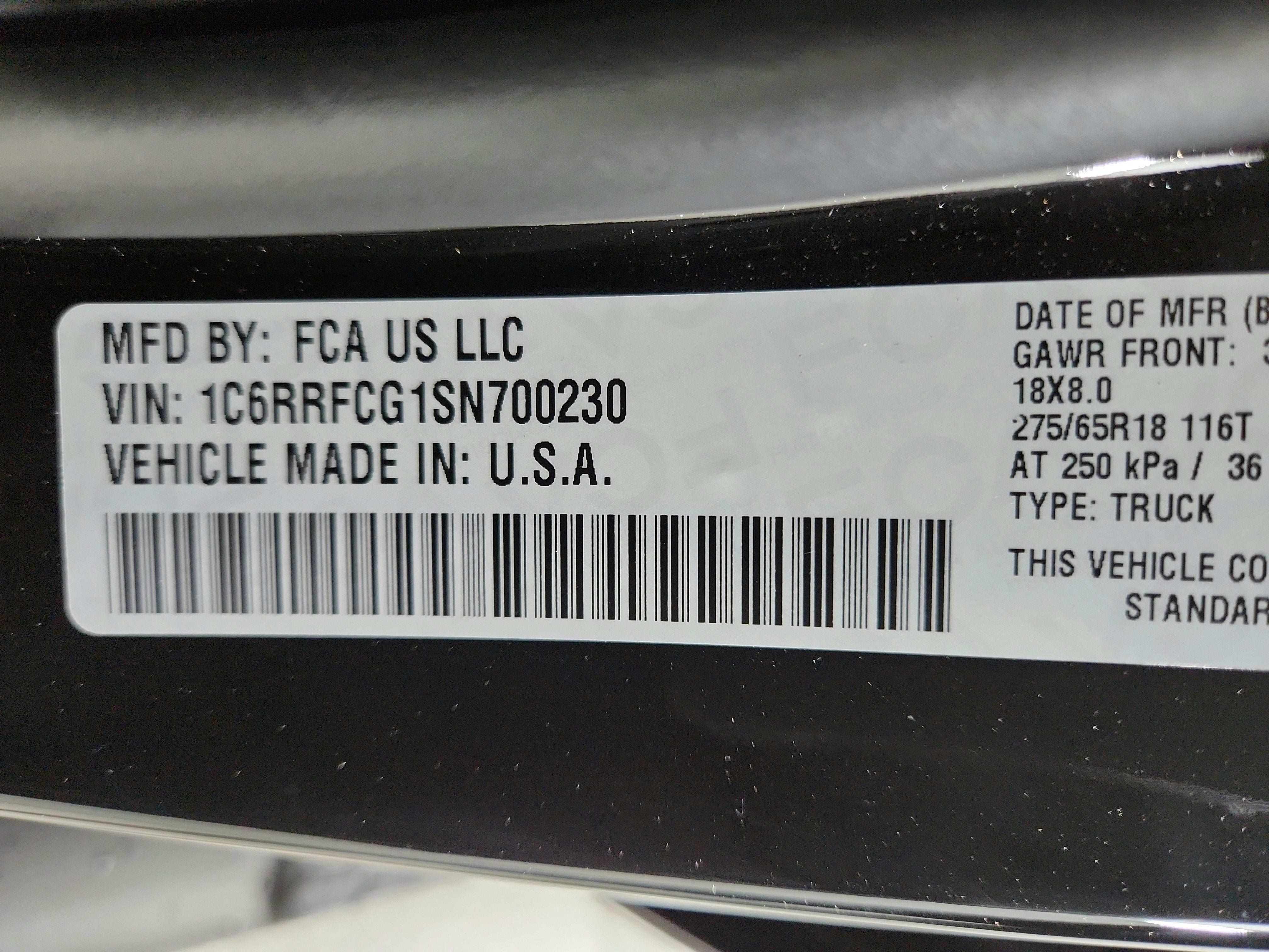 2025 RAM 1500 Tradesman