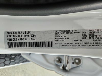 2023 RAM 1500 Lone Star