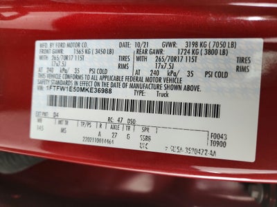 2021 Ford F-150 Base