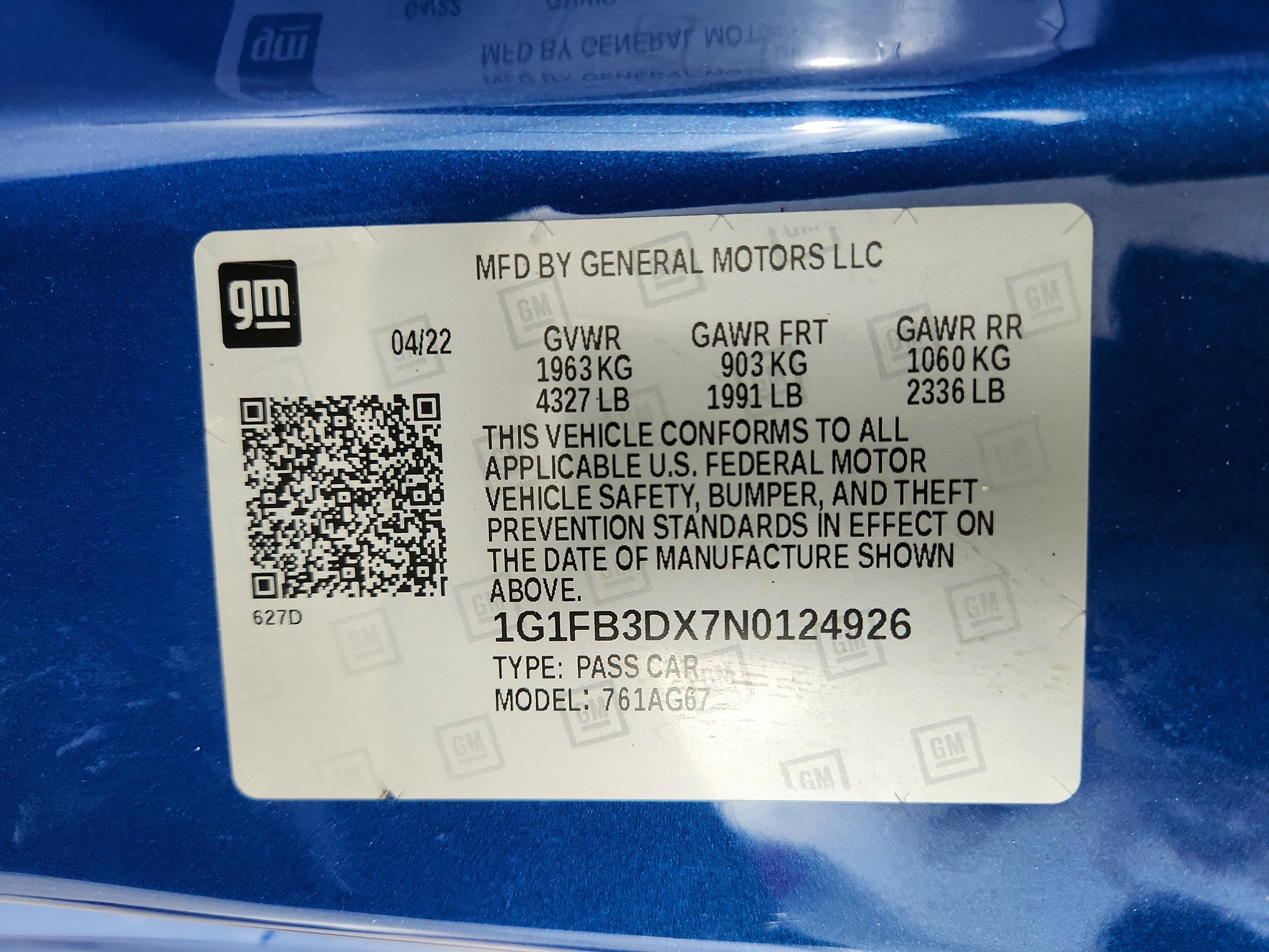 2022 Chevrolet Camaro 1LT