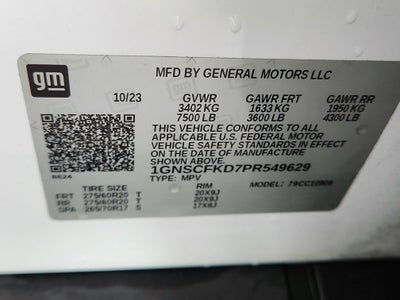 2023 Chevrolet Suburban Premier