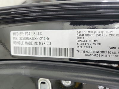 2025 RAM Ram 2500 Laramie