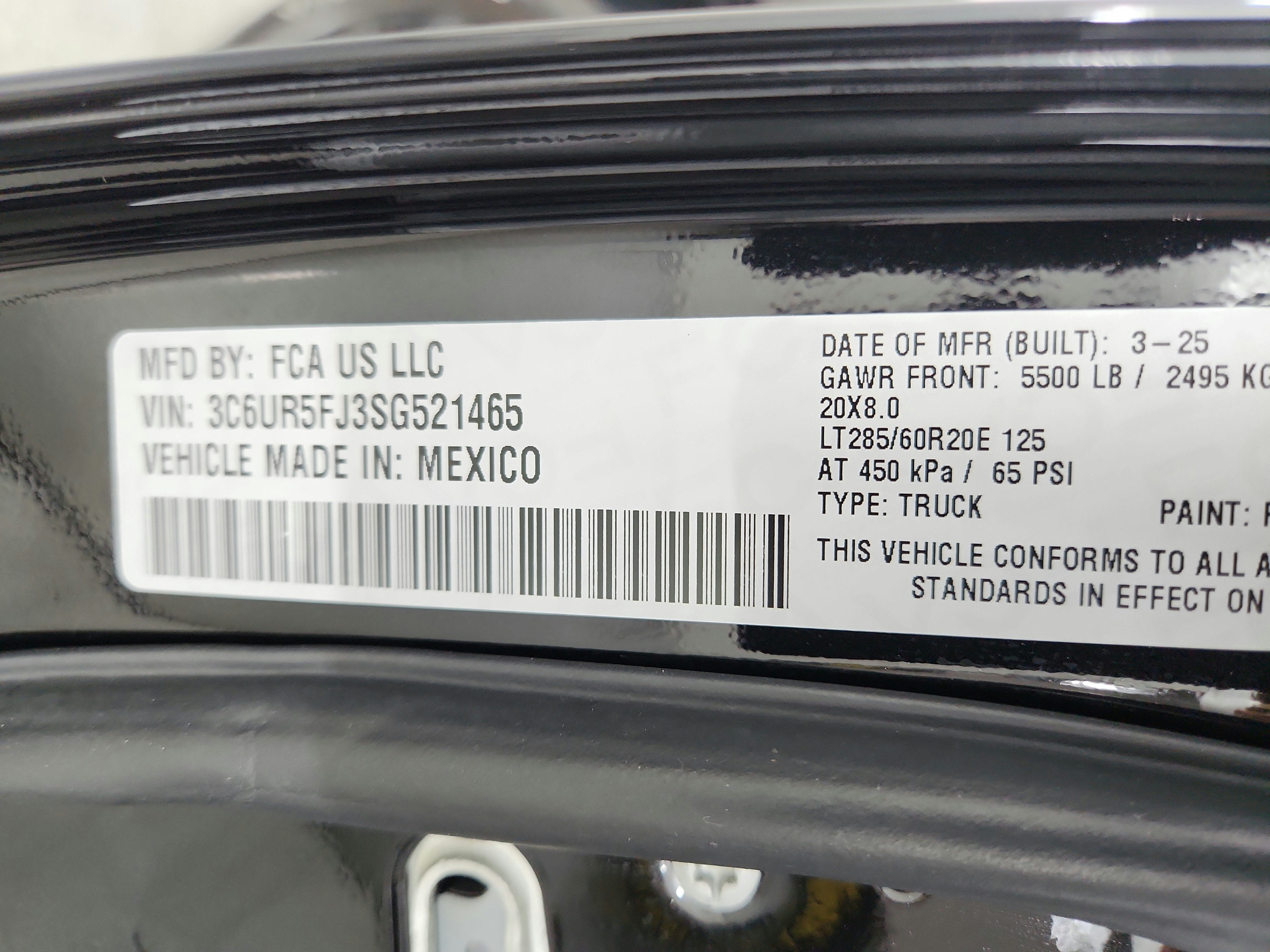 2025 RAM Ram 2500 Laramie