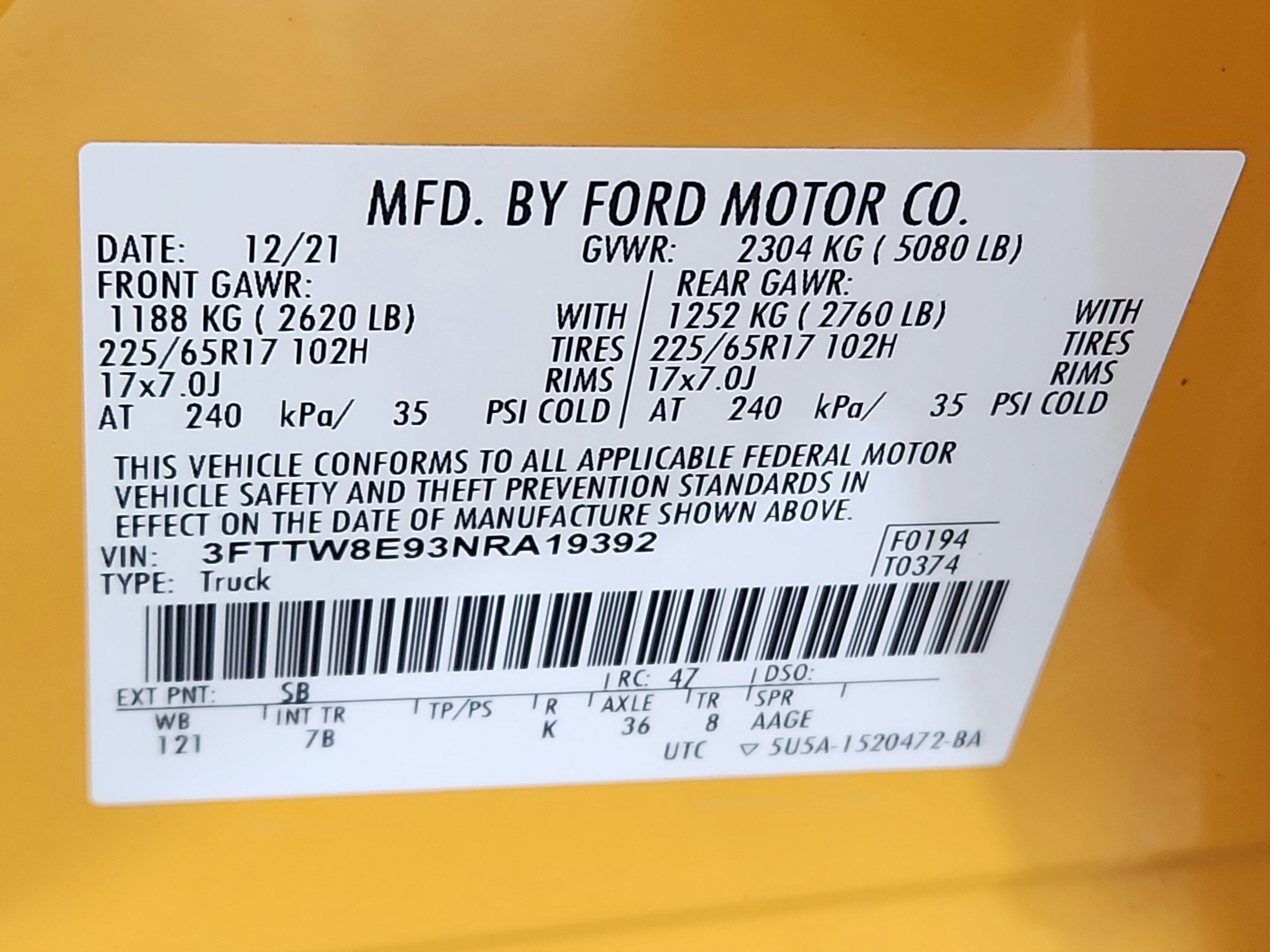 2022 Ford Maverick XLT FWD SuperCrew