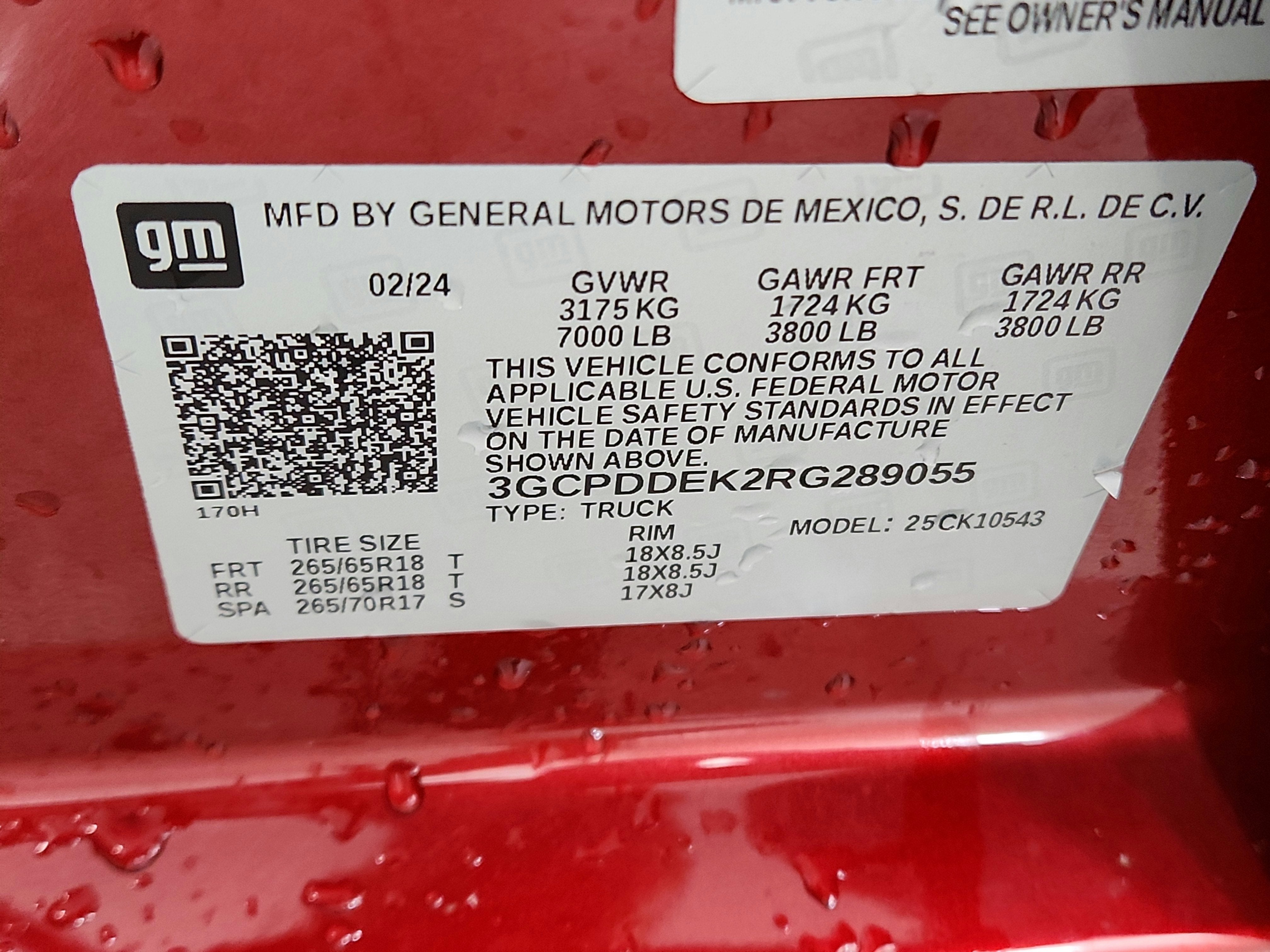 2024 Chevrolet Silverado 1500 LT