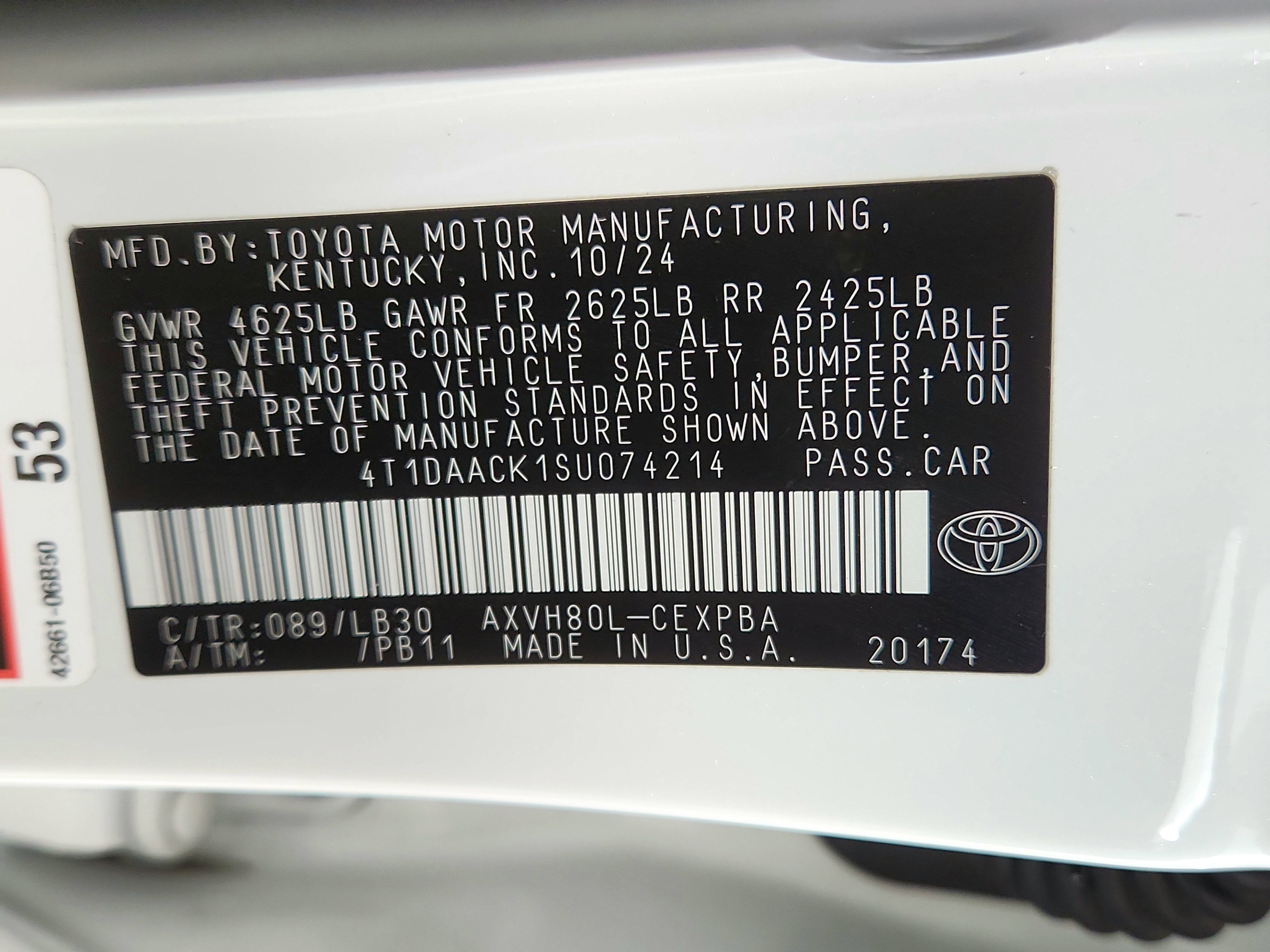 2025 Toyota Camry XSE