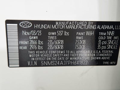 2023 Hyundai Santa Fe SEL
