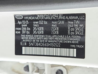 2025 Hyundai Santa Cruz SEL FWD