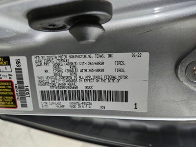 2022 Toyota Tundra Platinum