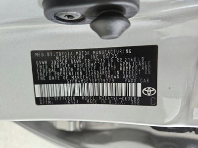 2025 Toyota Corolla LE