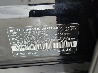 2023 Mitsubishi Outlander ES