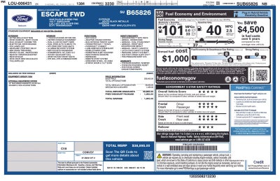 2025 Ford Escape Plug-In Hybrid Base