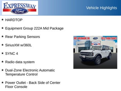 2025 Ford Bronco Big Bend