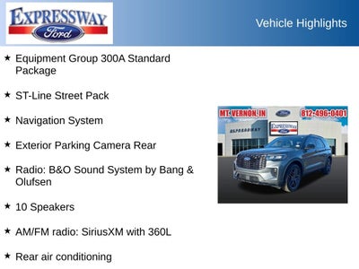 2025 Ford Explorer ST-Line