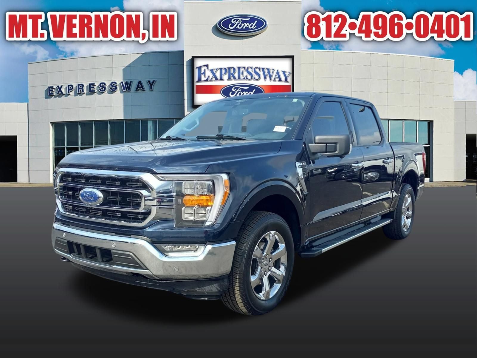 2022 Ford F-150 XLT 4WD SuperCrew 5.5' Box