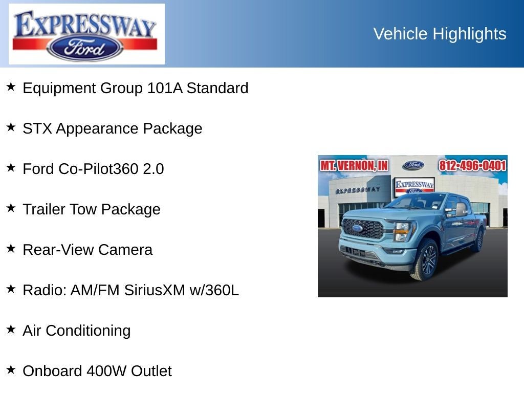 2023 Ford F-150 XL 4WD SuperCrew 5.5' Box