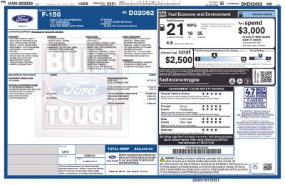 2025 Ford F-150 STX 2WD SuperCrew 5.5' Box