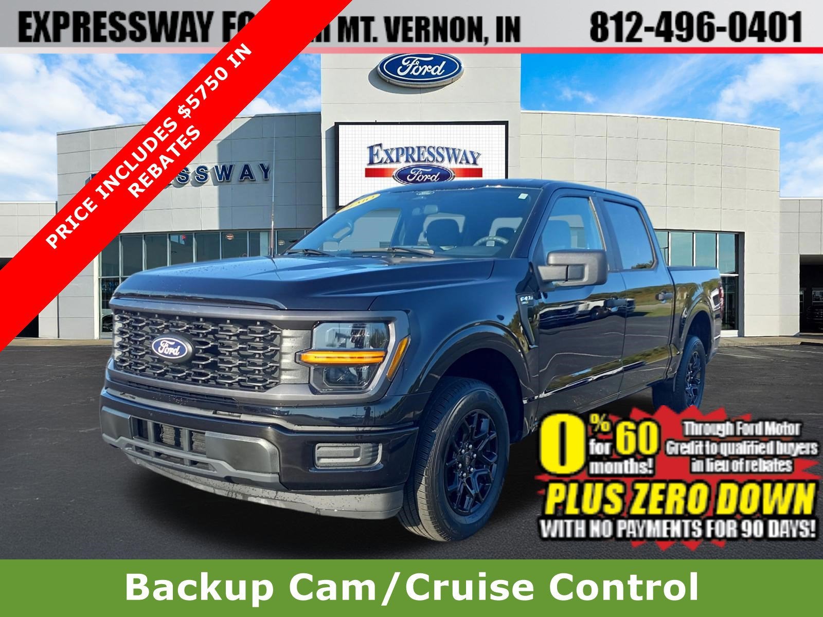 2025 Ford F-150 STX 2WD SuperCrew 5.5' Box