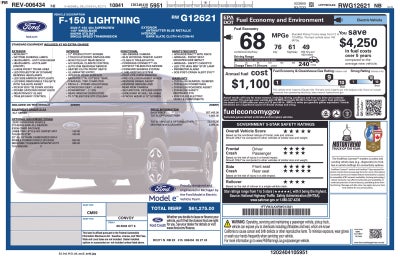 2024 Ford F-150 Lightning XLT 4WD SuperCrew 5.5' Box
