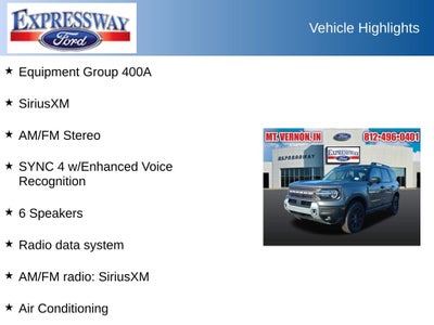 2025 Ford Bronco Sport Badlands