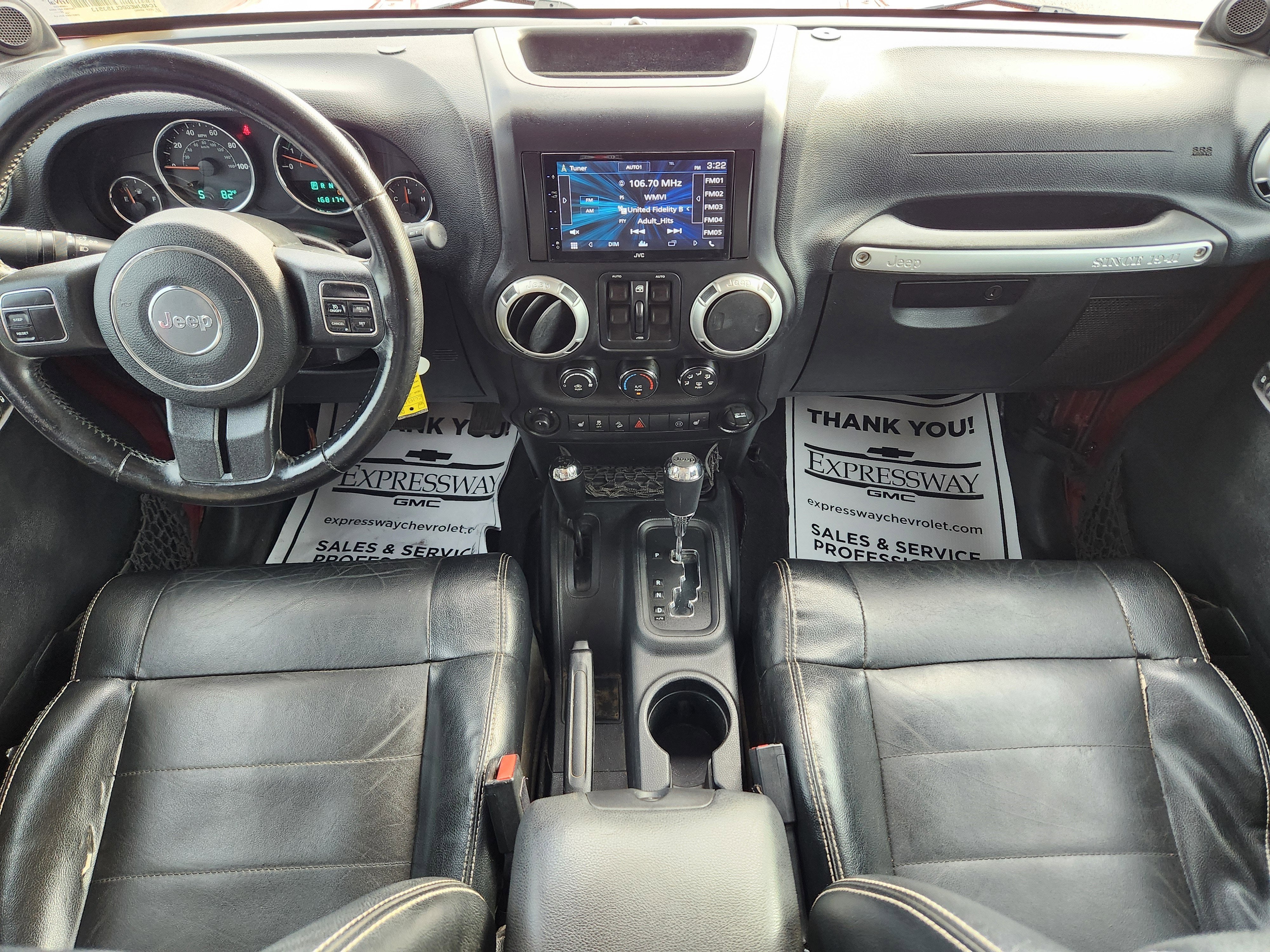 2012 Jeep Wrangler Unlimited Sahara