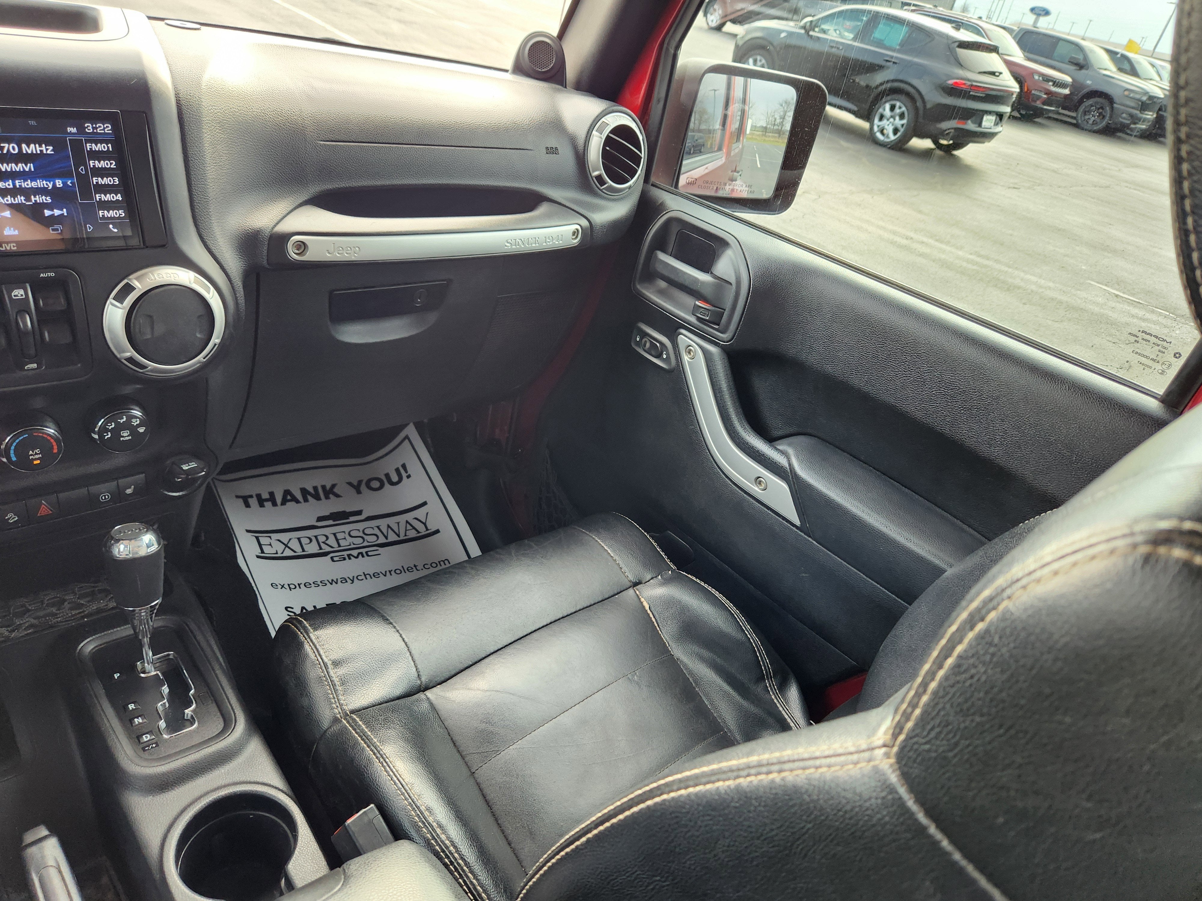 2012 Jeep Wrangler Unlimited Sahara