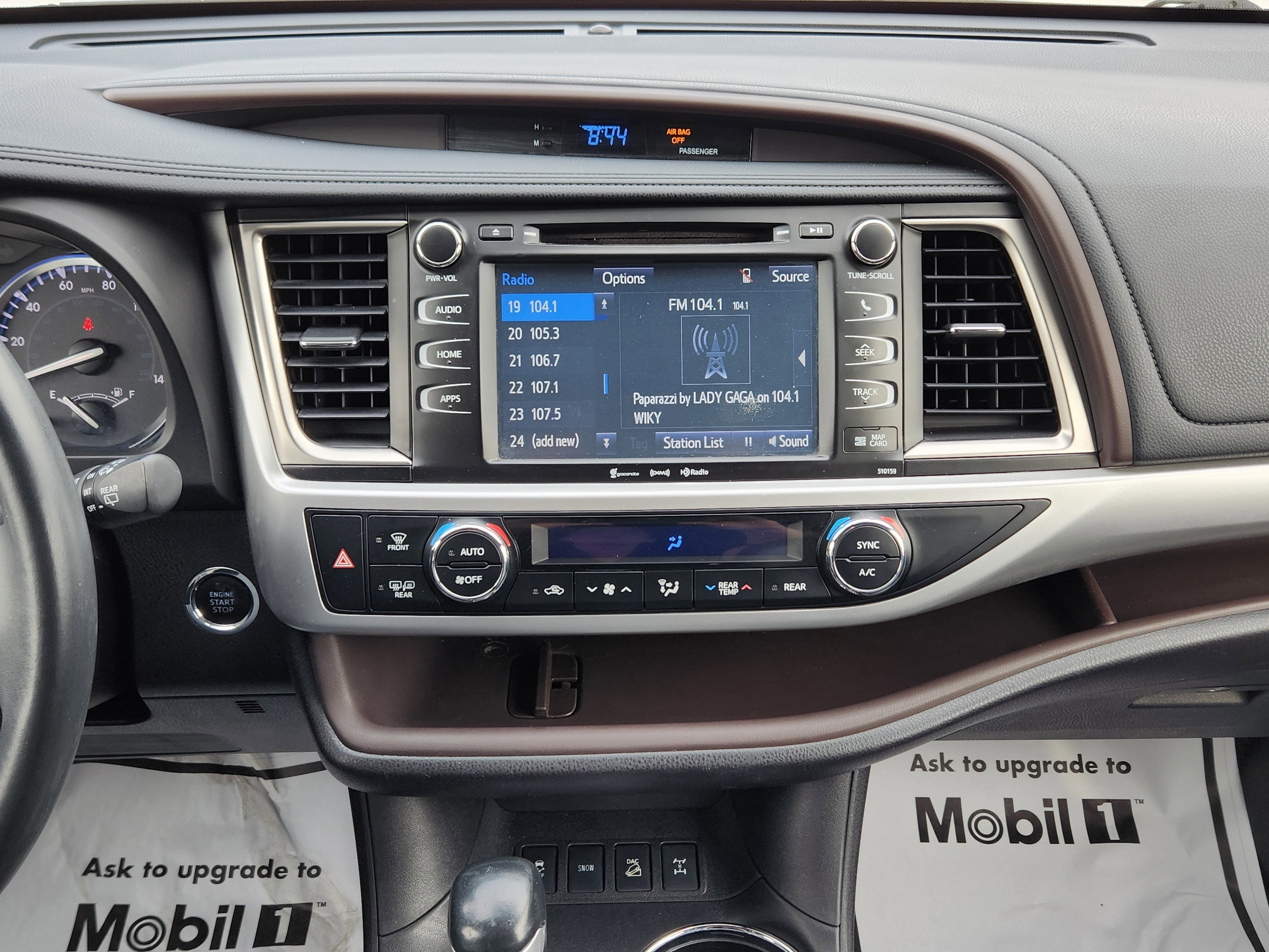2016 Toyota Highlander XLE V6